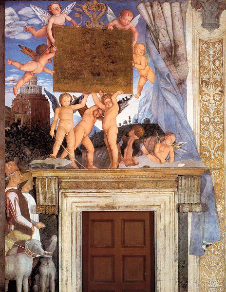Andrea Mantegna Inscription with Putti china oil painting image
